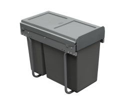 Tekey Sorting Waste Runner Bin Plastic Sliding Bins Kitchen Garbage Sorting Trash Cans Indoor Sorting Bins Sorting Kitchen Trash Can Kitchen Classical Sorting Garbage Bin Home Pull Out Recycle Bin Recycle Plastic Kitchen Sorting Garbage Bins