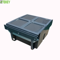 Tekey Kitchen Hardware Pull Out Trash Can Soft Close Dustbin Kitchen Drawer Organizer Modern Kitchen Waste Bin Kitchen Storage Plastic Recycling Trash Bin Office Trash Cans Pull Out Soft Close Recycling Double Rubbish Bin Hidden Garbage Bin Under Sink Bin