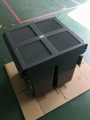 Tekey Kitchen Hidden Trash Bin Plastic Dustbin Cabinet Bin Pull Out Bin Kitchen Built-In Waste Bin Under Sink Sliding Sorting Garbage Bin Kitchen Cabinet Suspension Furniture Hanger Kitchen Storage Bin Kitchen Accessory Bin Kitchen Organizer Bin