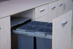 Tekey reciclagem lixo lixo classificação lixo organizador cozinha lixo classificação coleta lixo puxar fora lixo contêiner lixo Cozinha armário extensível classificador separador embutido coletor armário lixo lata cozinha doméstica lixo lixo classificação