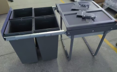 Tekey reciclagem lixo lixo classificação lixo organizador cozinha lixo classificação coleta lixo puxar fora lixo contêiner lixo Cozinha armário extensível classificador separador embutido coletor armário lixo lata cozinha doméstica lixo lixo classificação