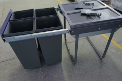 Tekey reciclagem lixo lixo classificação lixo organizador cozinha lixo classificação coleta lixo puxar fora lixo contêiner lixo Cozinha armário extensível classificador separador embutido coletor armário lixo lata cozinha doméstica lixo lixo classificação