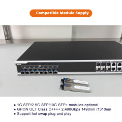 Wolck Pizza-Box 8 PON Ports GPON OLT