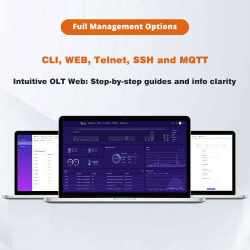 Wolck Pizza-Box 8 PON Ports GPON OLT