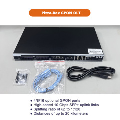 New Upgraded Version 8 PON Ports GPON XPON OLT