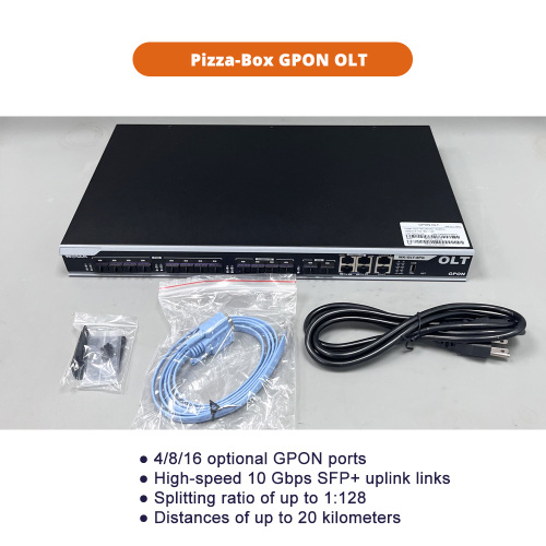 New Upgraded Version 8 PON Ports GPON XPON OLT