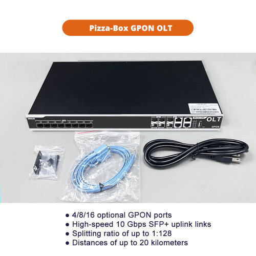 Wolck Pizza-Box 8 PON Ports GPON OLT