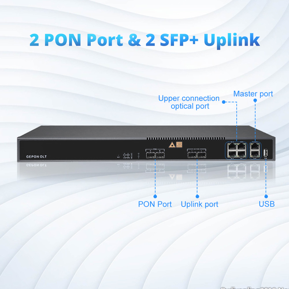 NEW 2 Port EPON OLT