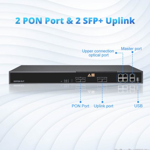 NEW 2 Port EPON OLT