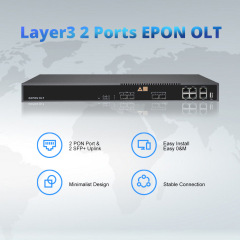 NEW 2 Port EPON OLT