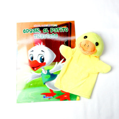 Book with toys