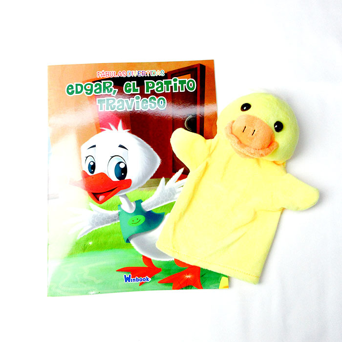 Book with toys