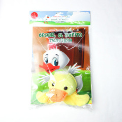 Book with toys