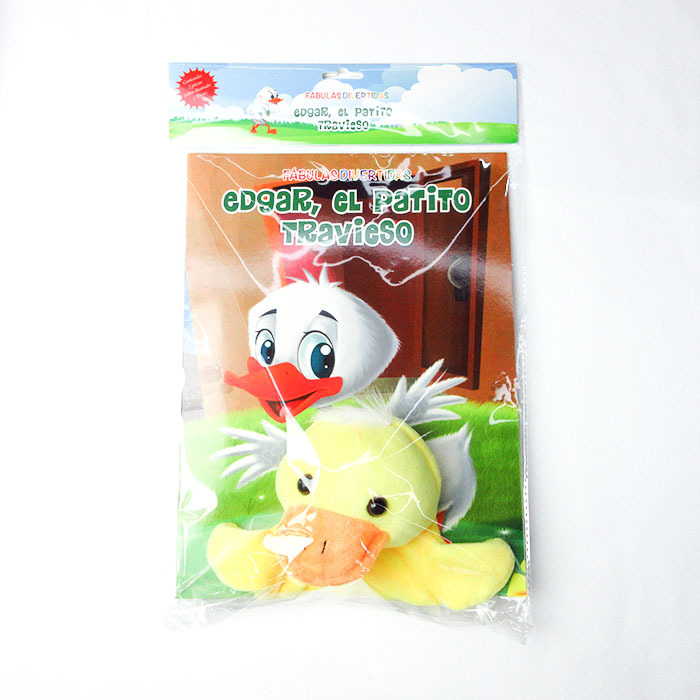 Book with toys