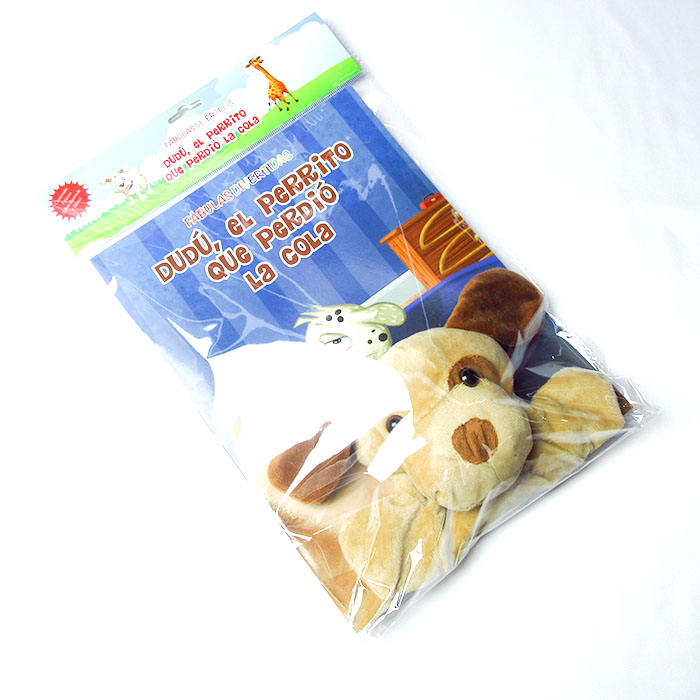 Book with toys
