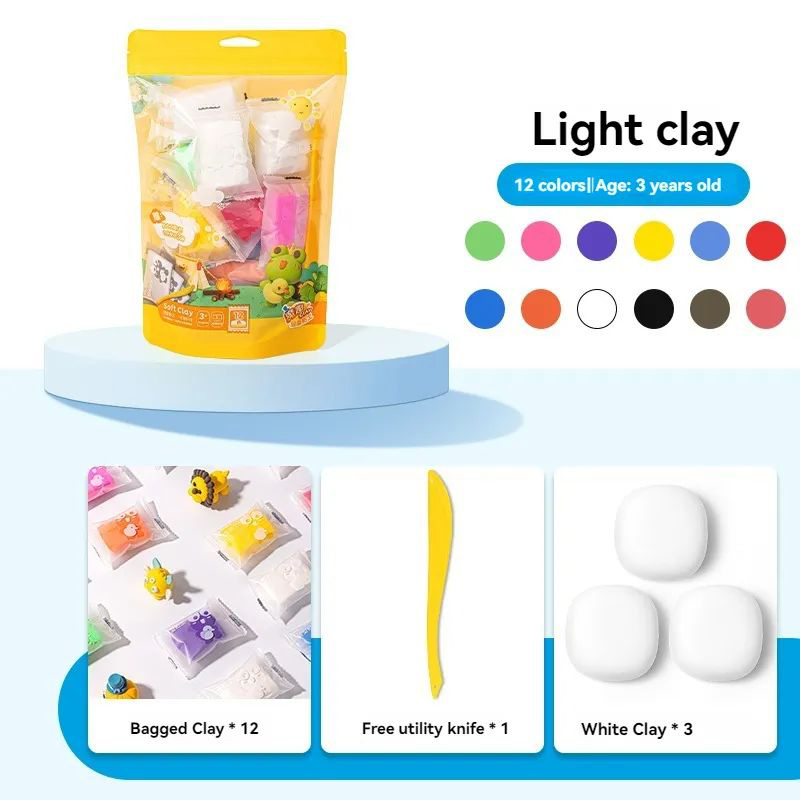 Ultralight clay
