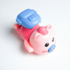 A toy pig that moves