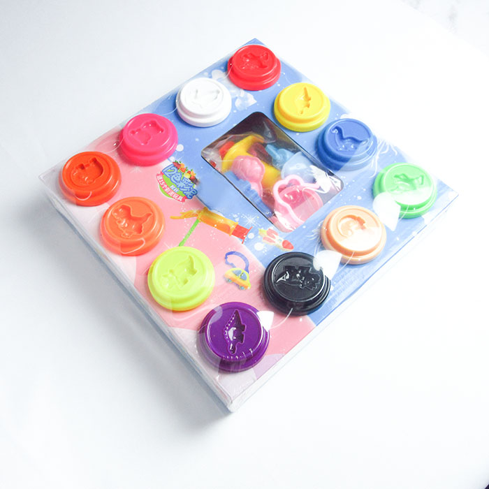 Colored clay