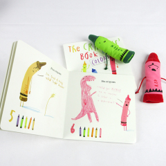 Book with toys