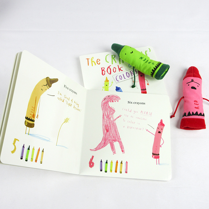 Book with toys