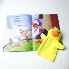 Book with toys
