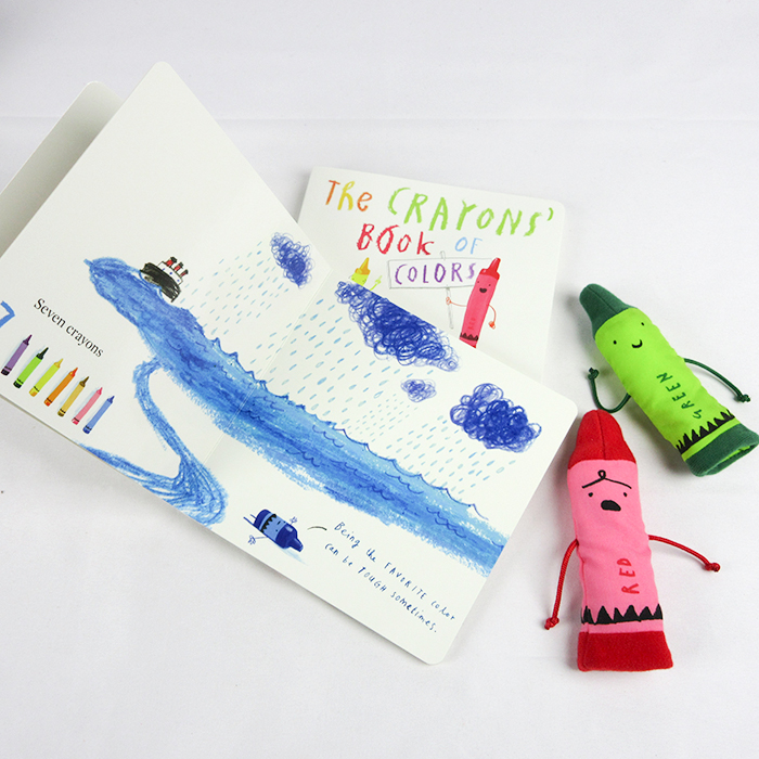Book with toys