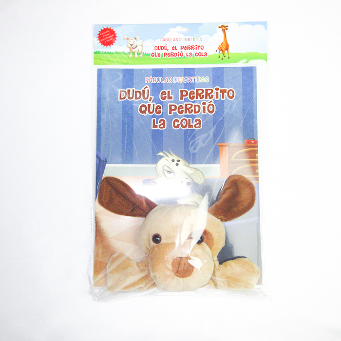 Book with toys
