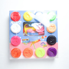 Colored clay