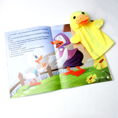 Book with toys