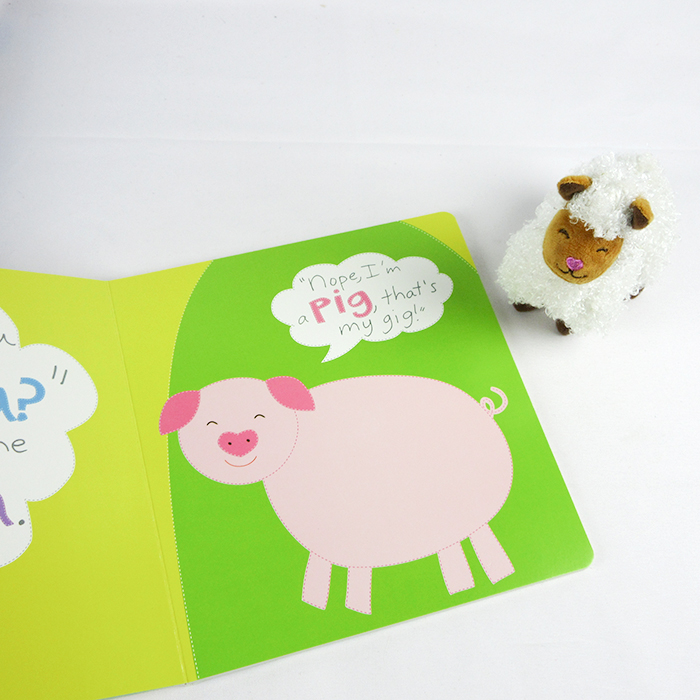 Book with toys