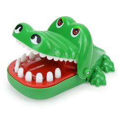 Hand-biting crocodile toy