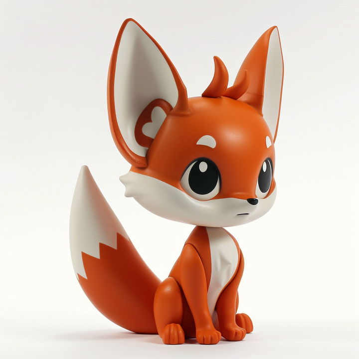 Customized plastic doll