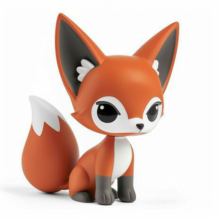 Customized plastic doll