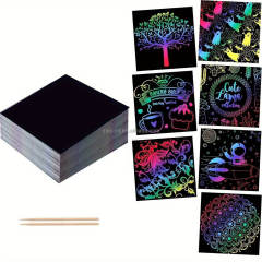 Scratch painting