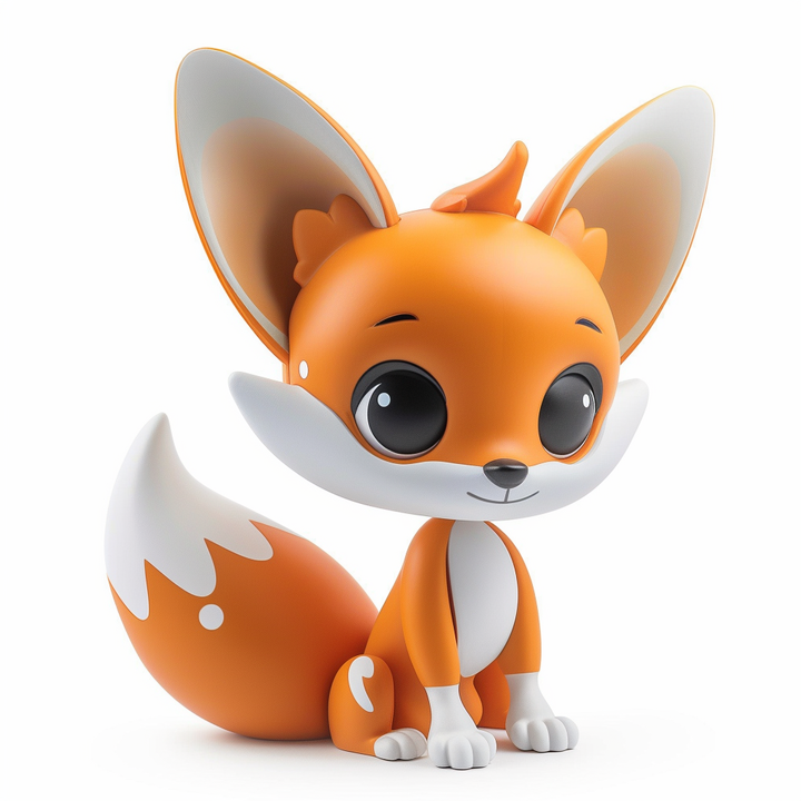 Customized plastic doll