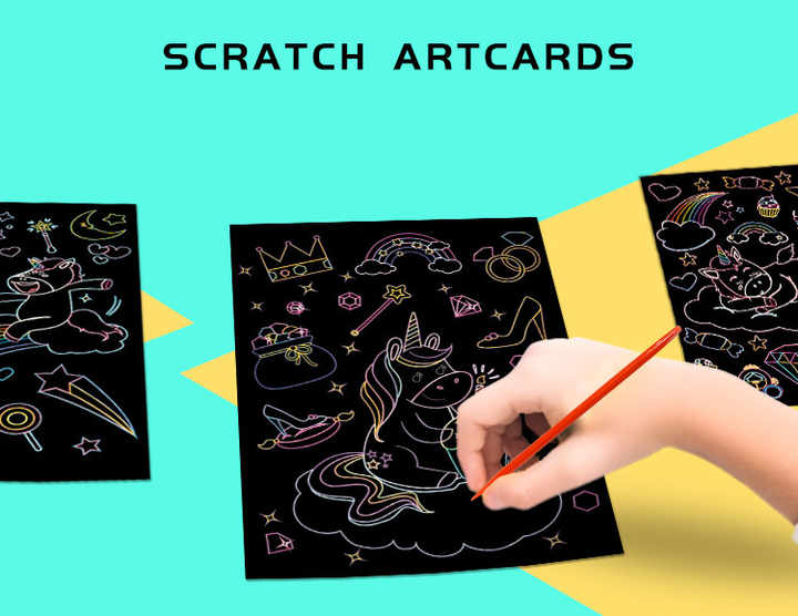 Children Magic Scratch Painting