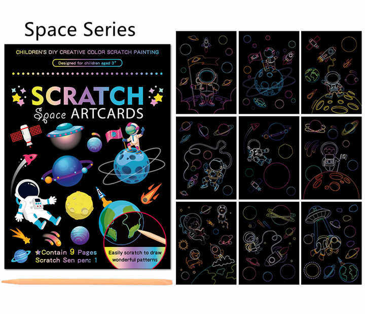 Children Magic Scratch Painting