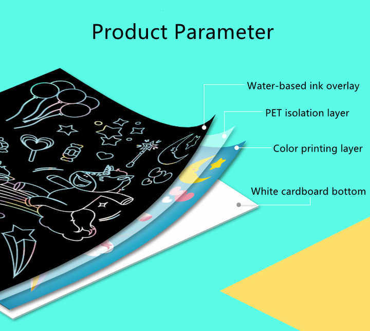 Children Magic Scratch Painting