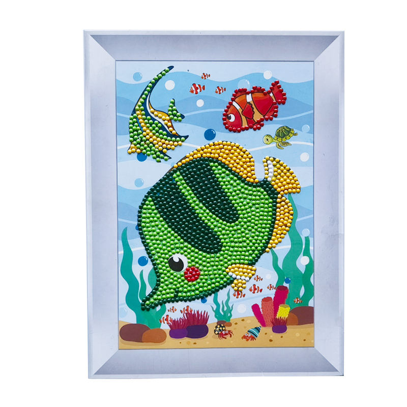 Diamond painting sticker