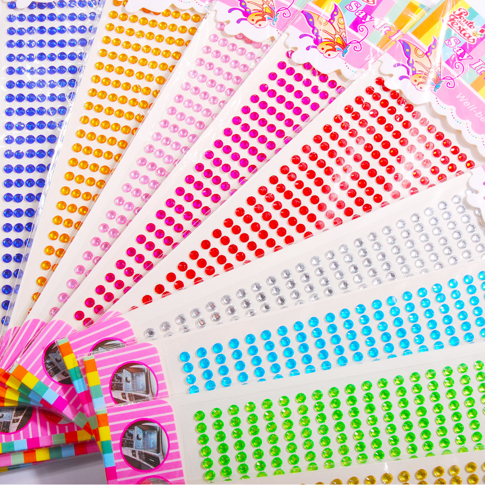 Crystal rhinestone sticker