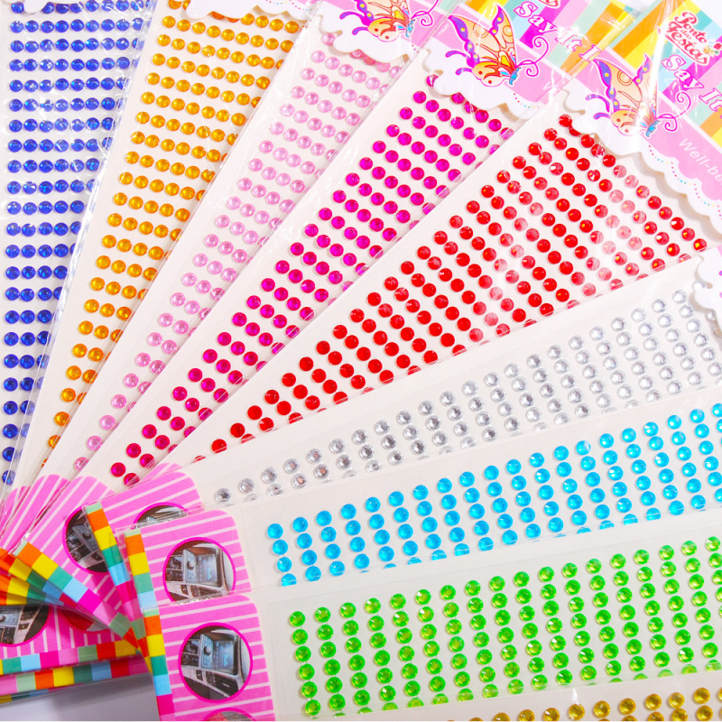Crystal rhinestone sticker