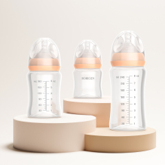 Plastic Milk Feeding Bottles