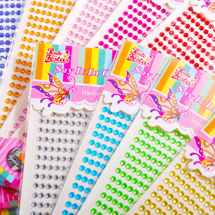 Crystal rhinestone sticker