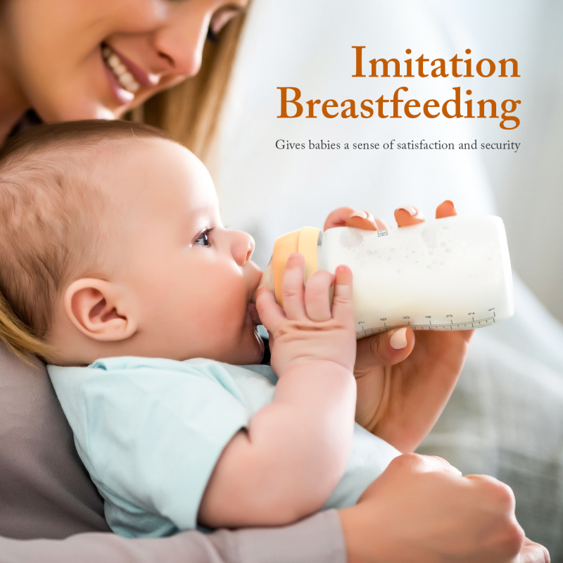 Plastic Milk Feeding Bottles