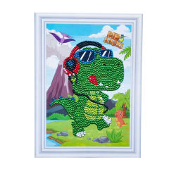 Diamond painting sticker