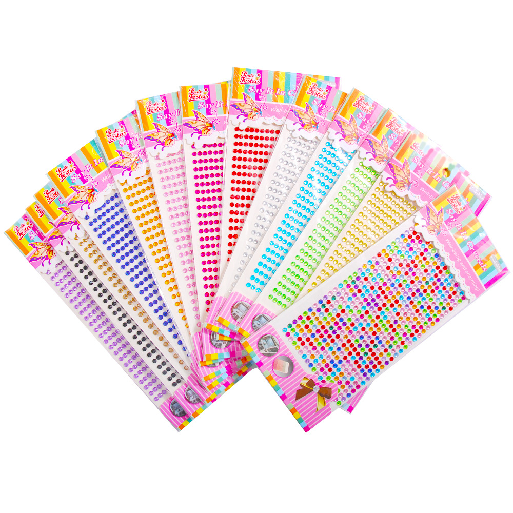 Crystal rhinestone sticker