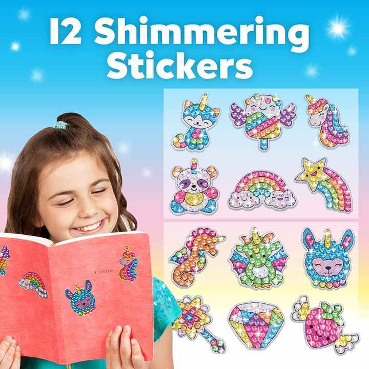 DIY toy gem sticker set