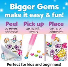 DIY toy gem sticker set