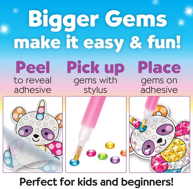 DIY toy gem sticker set