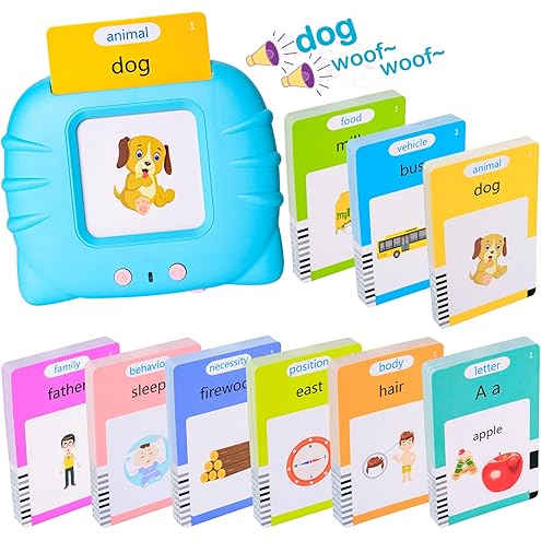 Educational Toys Talking Flash Cards Children's Sensory Learning